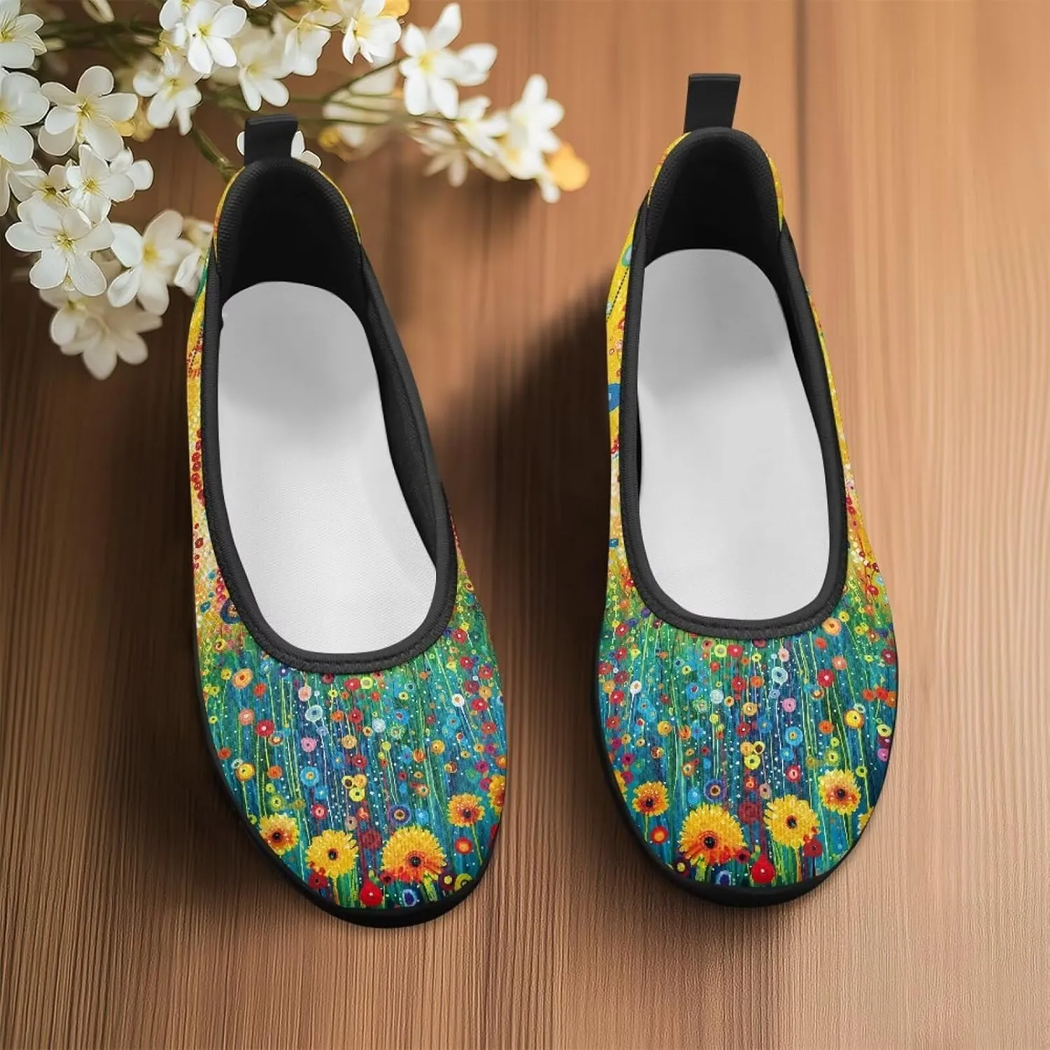 Women's Casual Shoes Slip-on Stylish Loafers Comfortable Lightweight Walking Shoes SizeUS 6-11