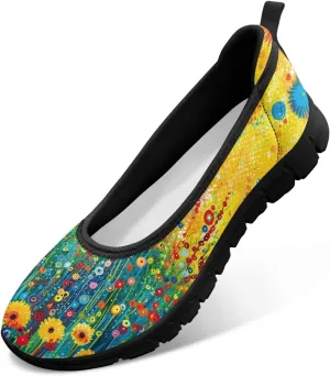 Women's Casual Shoes Slip-on Stylish Loafers Comfortable Lightweight Walking Shoes SizeUS 6-11