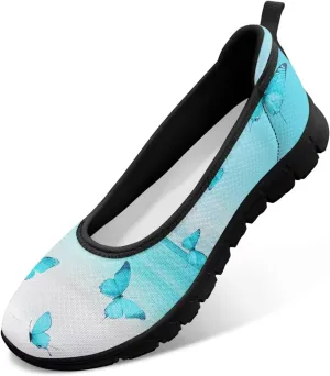 Women's Casual Shoes Slip-on Stylish Loafers Comfortable Lightweight Walking Shoes SizeUS 6-11