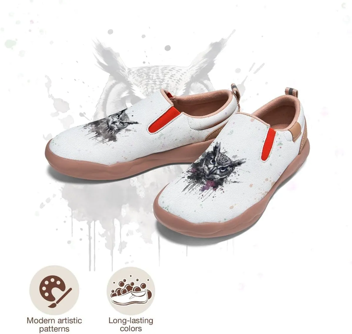 Women's Comfortable Travel Shoes Casual Loafers Slip On Ladies Lightweight Walking Shoes