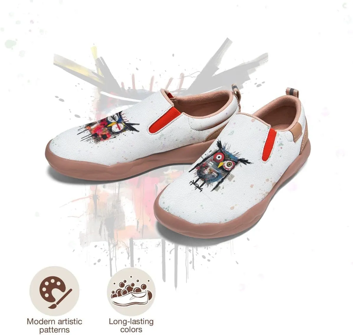 Women's Comfortable Travel Shoes Casual Loafers Slip On Ladies Lightweight Walking Shoes