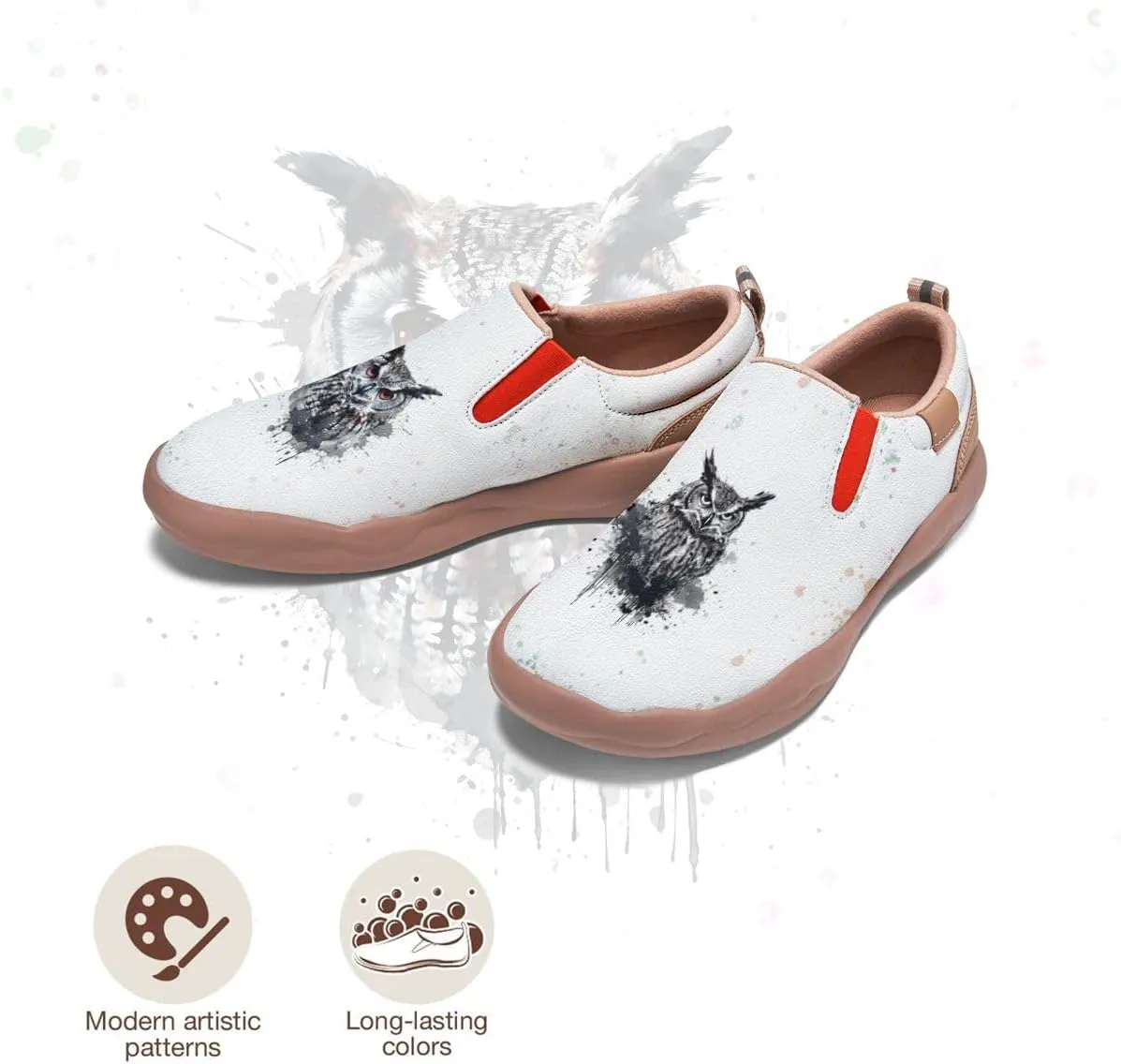 Women's Comfortable Travel Shoes Casual Loafers Slip On Ladies Lightweight Walking Shoes