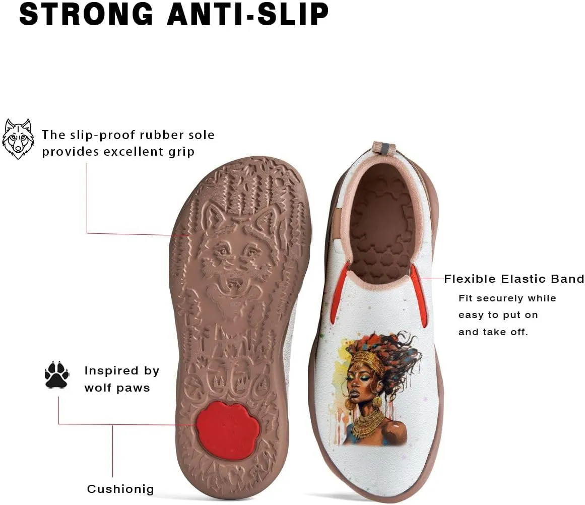 Women's Comfortable Travel Shoes Casual Loafers Slip On Ladies Lightweight Walking Shoes