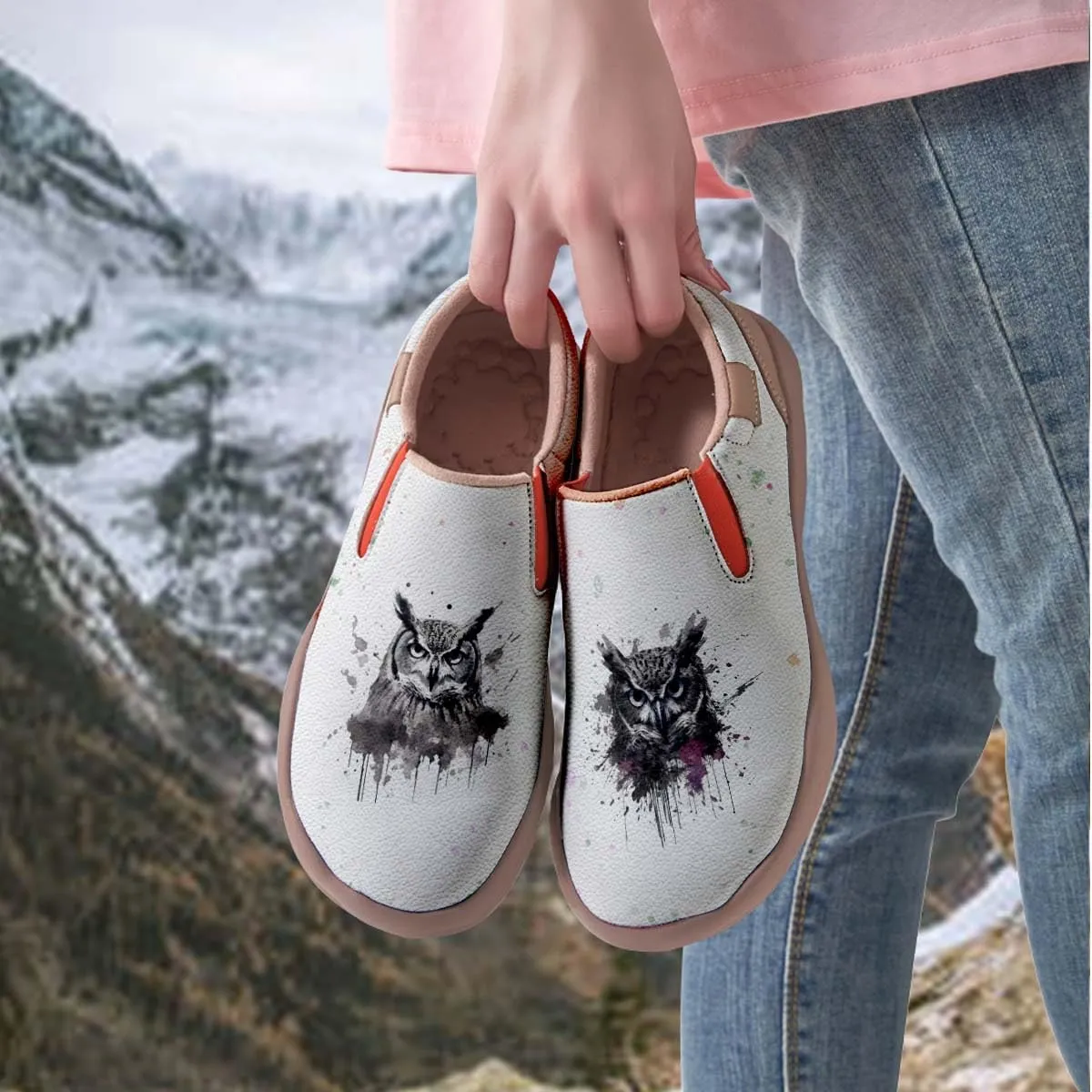 Women's Comfortable Travel Shoes Casual Loafers Slip On Ladies Lightweight Walking Shoes