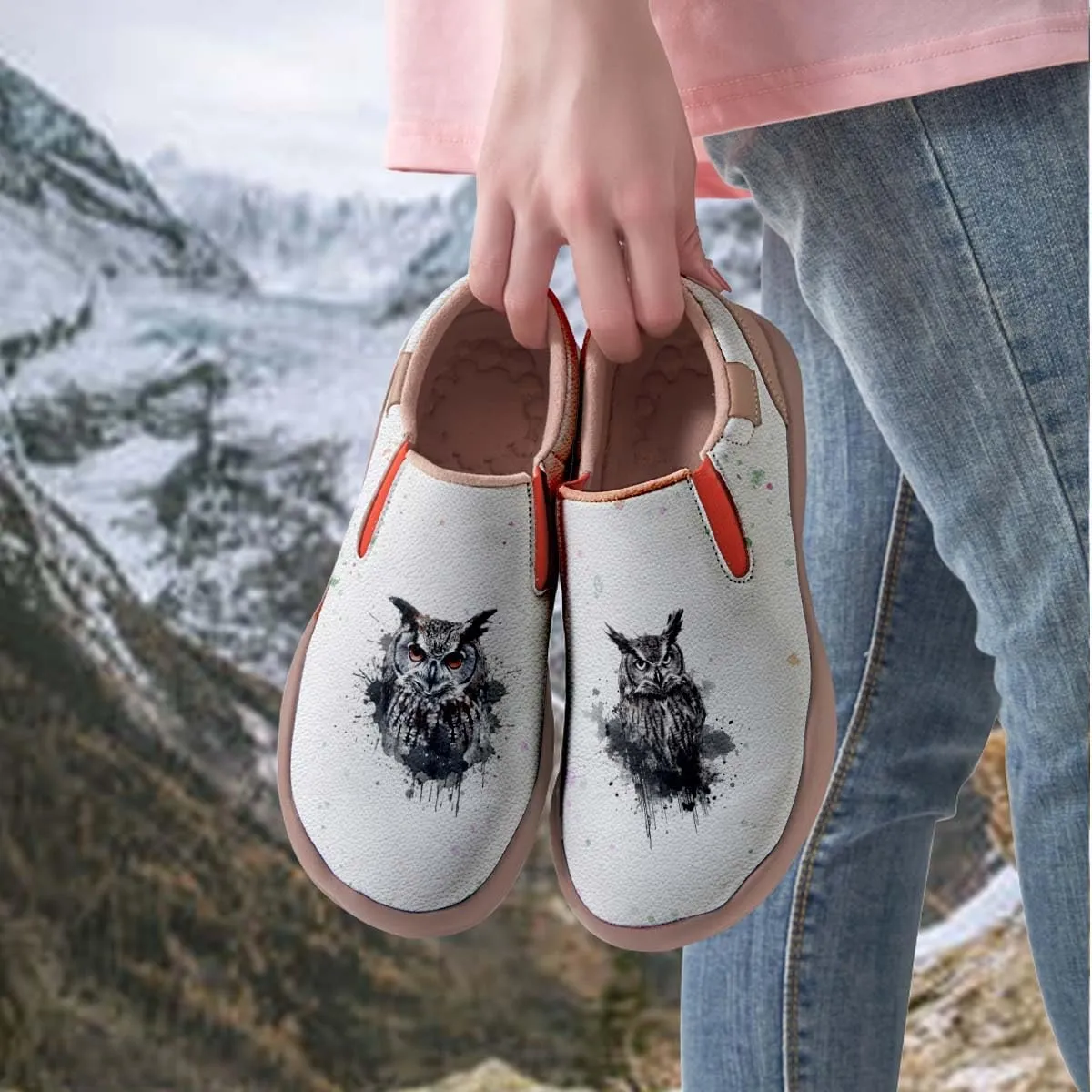 Women's Comfortable Travel Shoes Casual Loafers Slip On Ladies Lightweight Walking Shoes