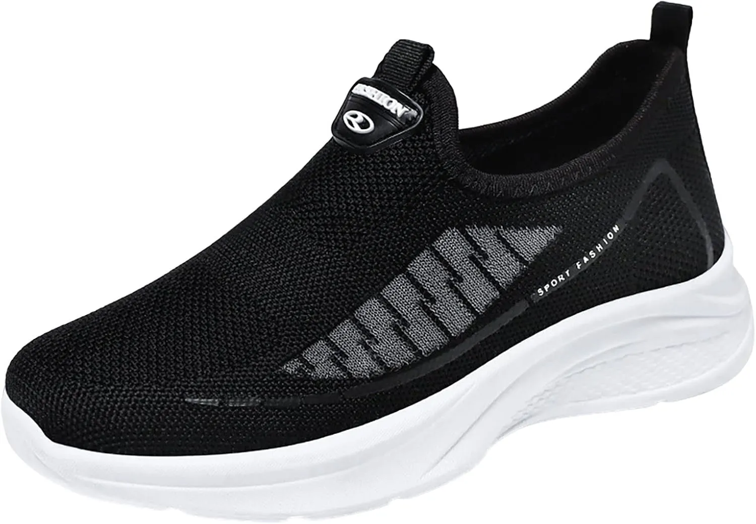 Women's Fashion Sneakers with Arch Support Women Slip On Sneakers Wide Womens Athletic Shoes Plantar Fasciitis Sneakers Women Arch Support White Cute Black Sneakers for Women