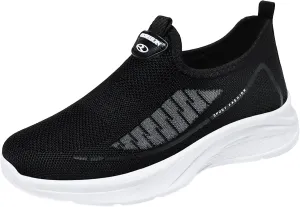 Women's Fashion Sneakers with Arch Support Women Slip On Sneakers Wide Womens Athletic Shoes Plantar Fasciitis Sneakers Women Arch Support White Cute Black Sneakers for Women