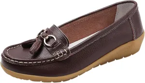 Womens Flats Shoes Comfortable Loafers Walking Shoes Slip On Work Shoes Comfort Work Shoes Dressy Office Shoes
