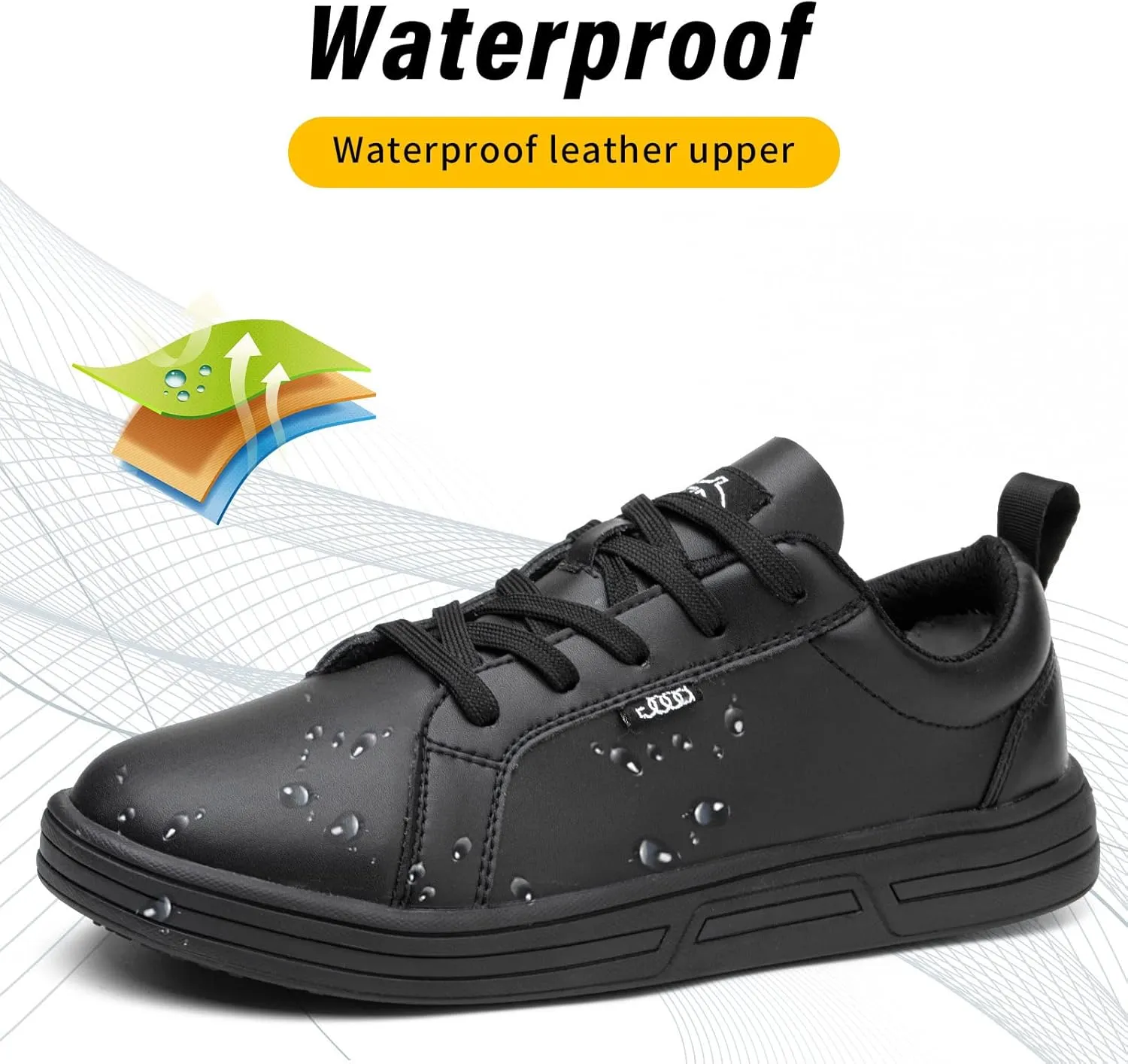 Womens Food Service Slip Resistant Work Shoes for Restaurant Crew Nurse Shoe