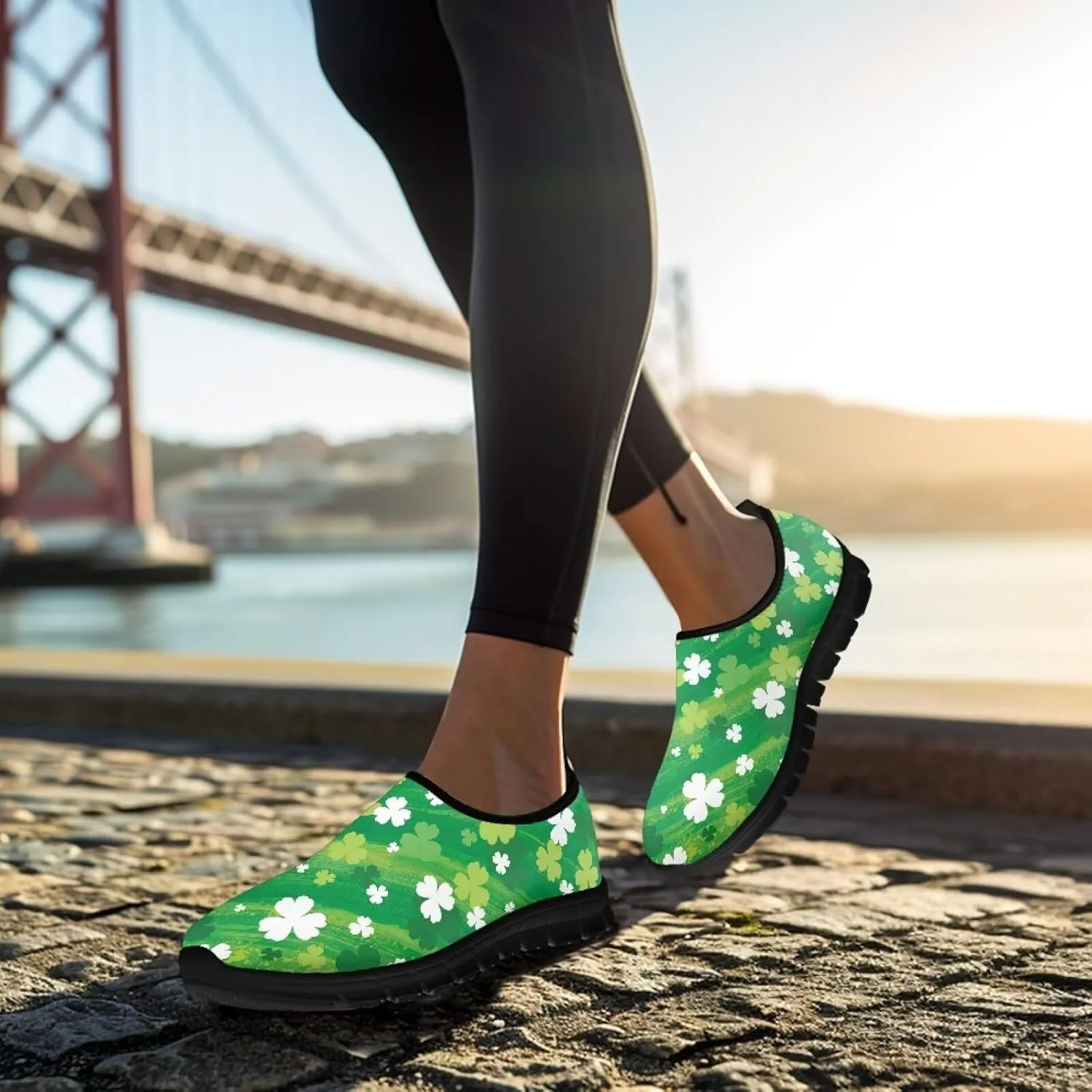 Women's Loafers & Slip-Ons Breathable Walking Shoes Women for Driving Travel