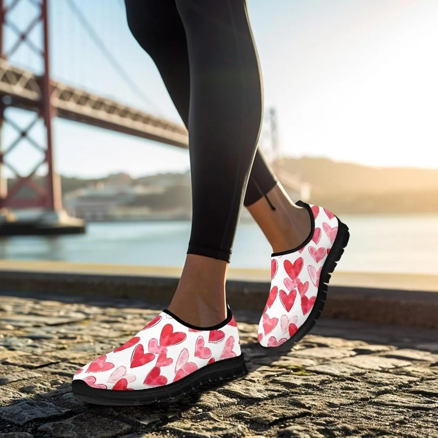 Women's Loafers & Slip-Ons Breathable Walking Shoes Women for Driving Travel