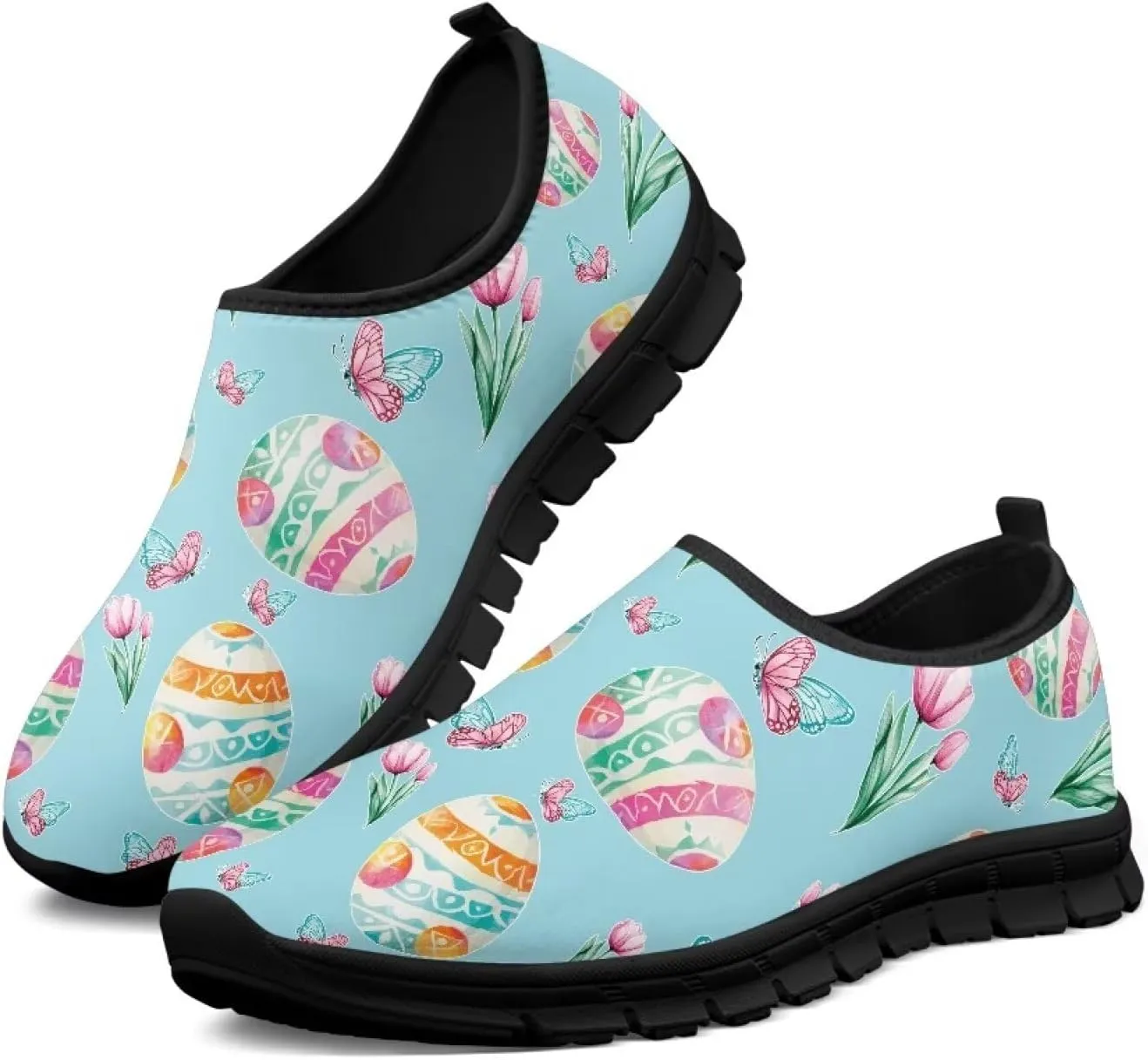 Women's Loafers & Slip-Ons Breathable Walking Shoes Women for Driving Travel