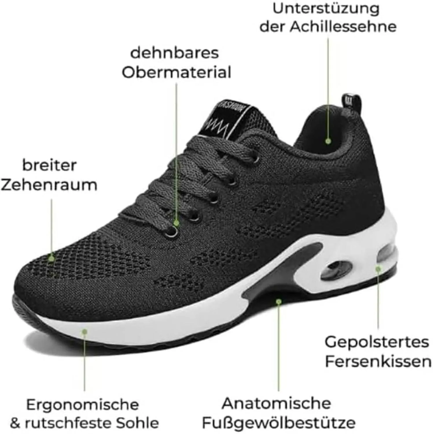 Women's Orthopedic Sneakers Lightweight Running Shoes Breathable Walking Shoes Comfortable Tennis Shoes Work Shoes