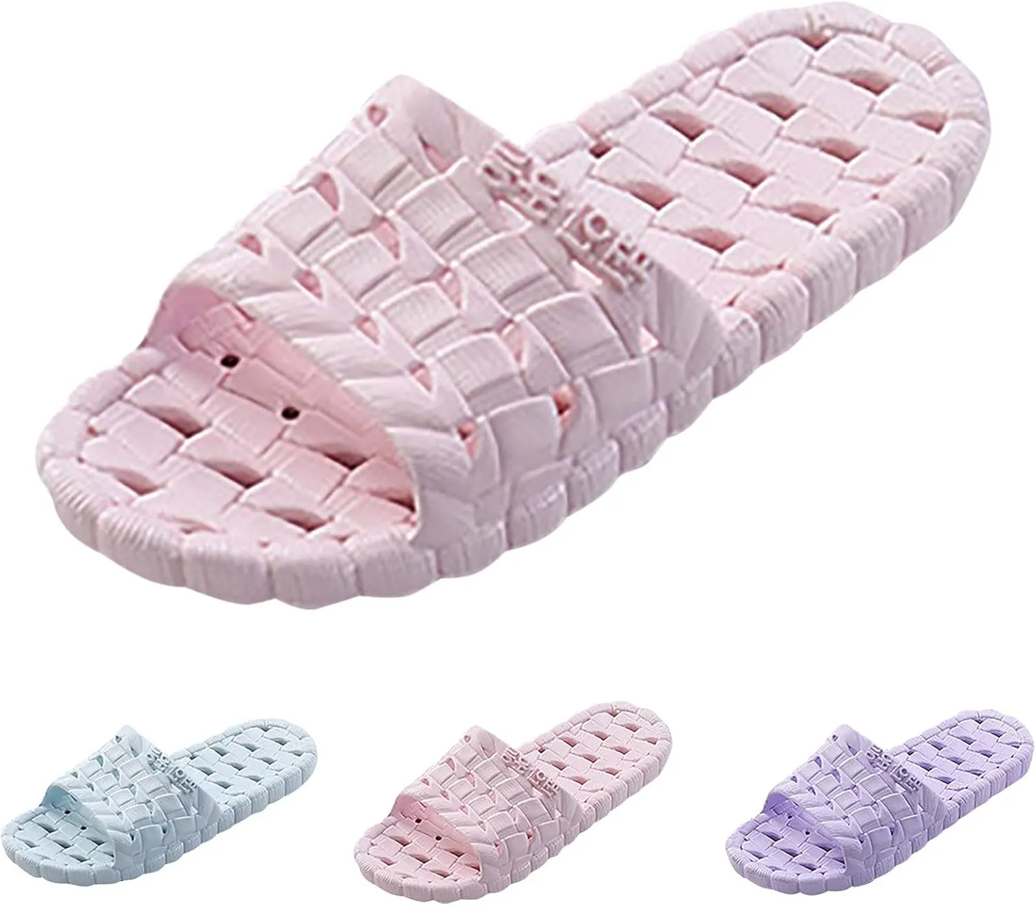 Women's Pillow Slippers Indoor Home Beach Non Slip Sandal Open Toe Shower Shoes Women's Fashion Slippers