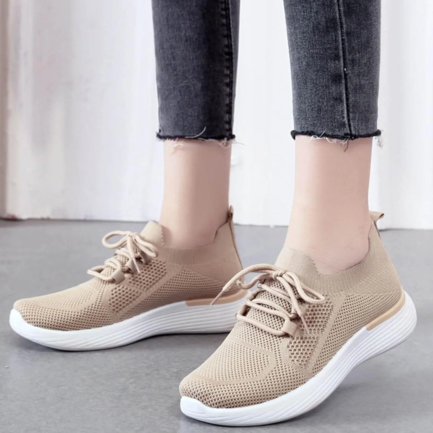 Womens Sneakers Size 11 Walking Slip On Sneakers Women Arch Support Size 10 Women Slip On Shoes Casual Womens Casual Slip On Sneakers Wide Width Wide Zapatos De Mujer De Vestir Comodos Cerrados 7w