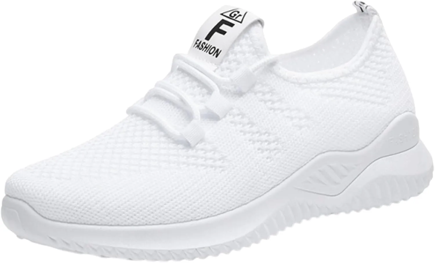 ZSpzx Comfy Sneakers for Women Arch Support Breathable Mesh Knit Air Cushioned Walking Shoes Non Slip Jogging Tennis Sneaker Lightweight Plantar Fasciitis Footwear for Gym Travel Daily Wear